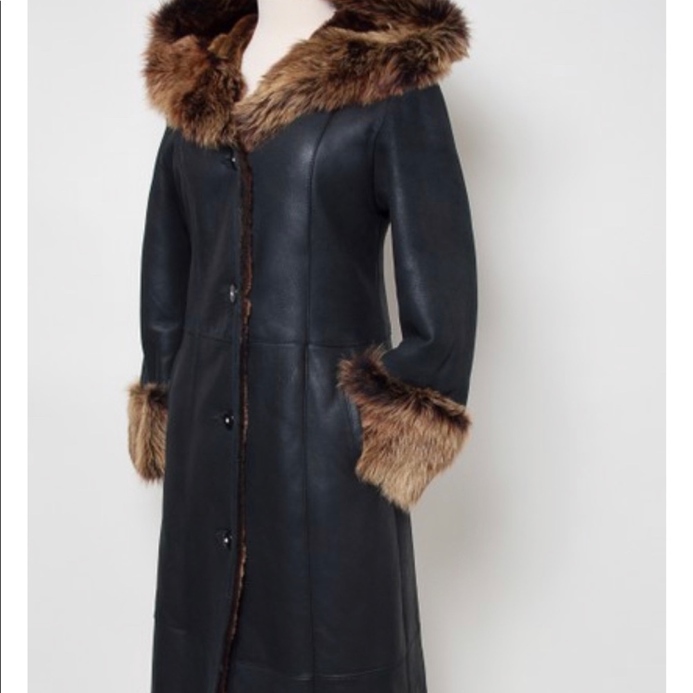 Shearling coat